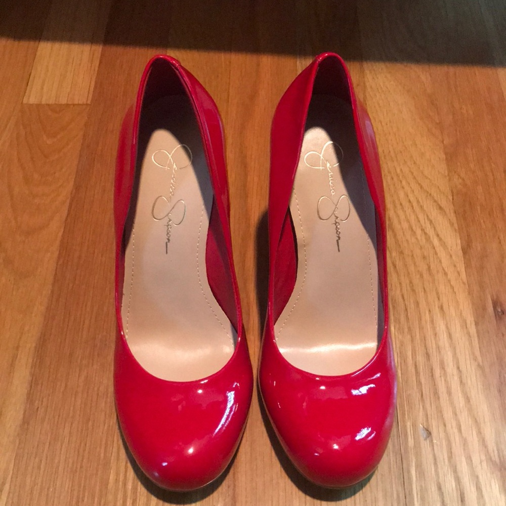 Jessica Simpson Red heels